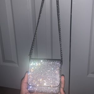 Silver purse